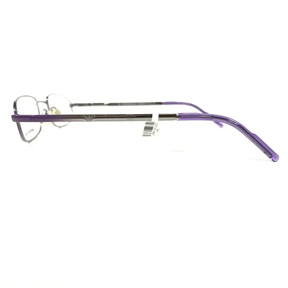 Emporio Armani Petite Eyeglasses Frames EA9029 8A0 Purple Silver 50-19-130